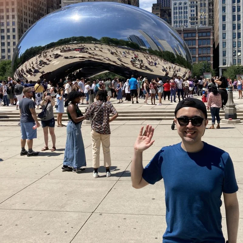 Me at the Chicago Bean