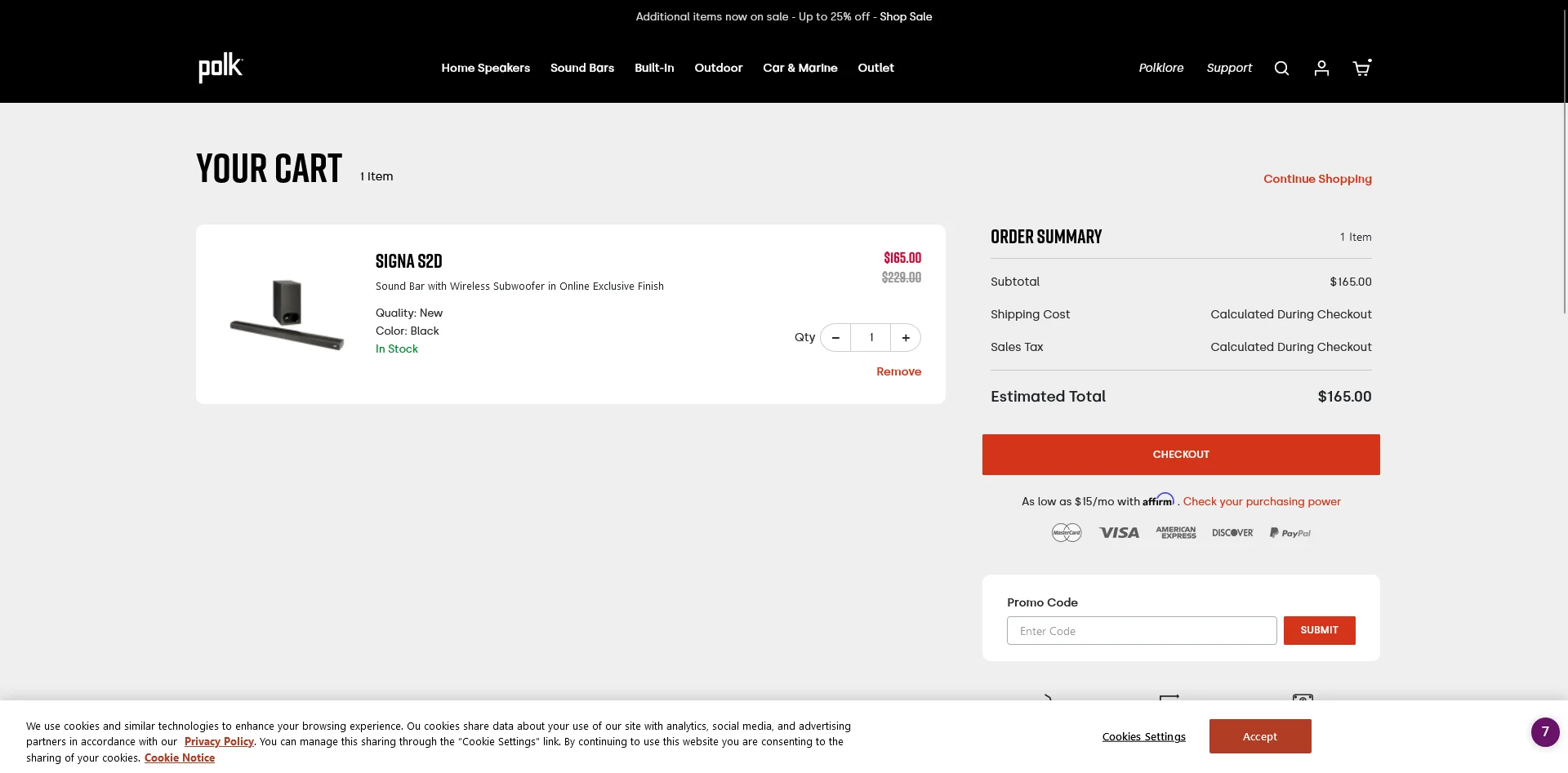 Screenshot of Sound United client